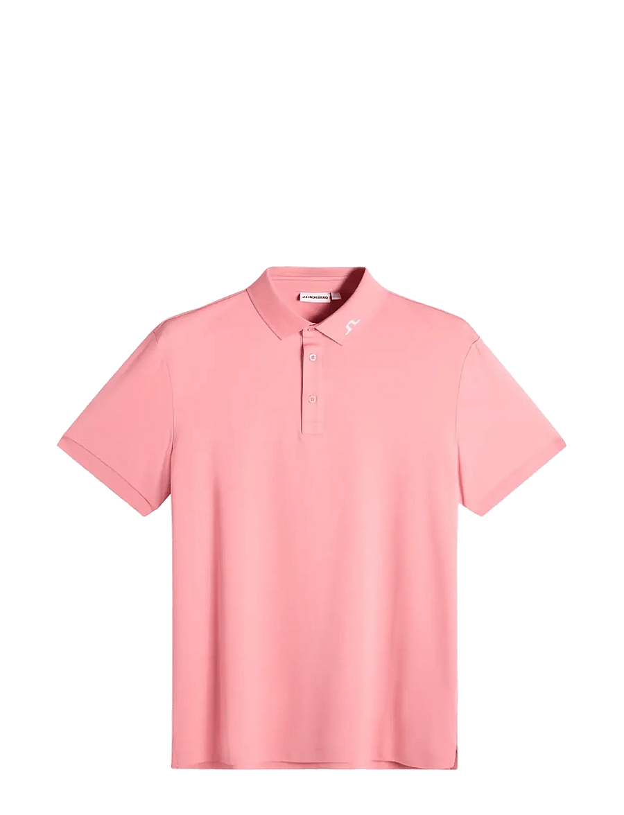 J. Lindeberg - KV Print Polo - alussärgid ja t-särgid - flamingo plume - 1