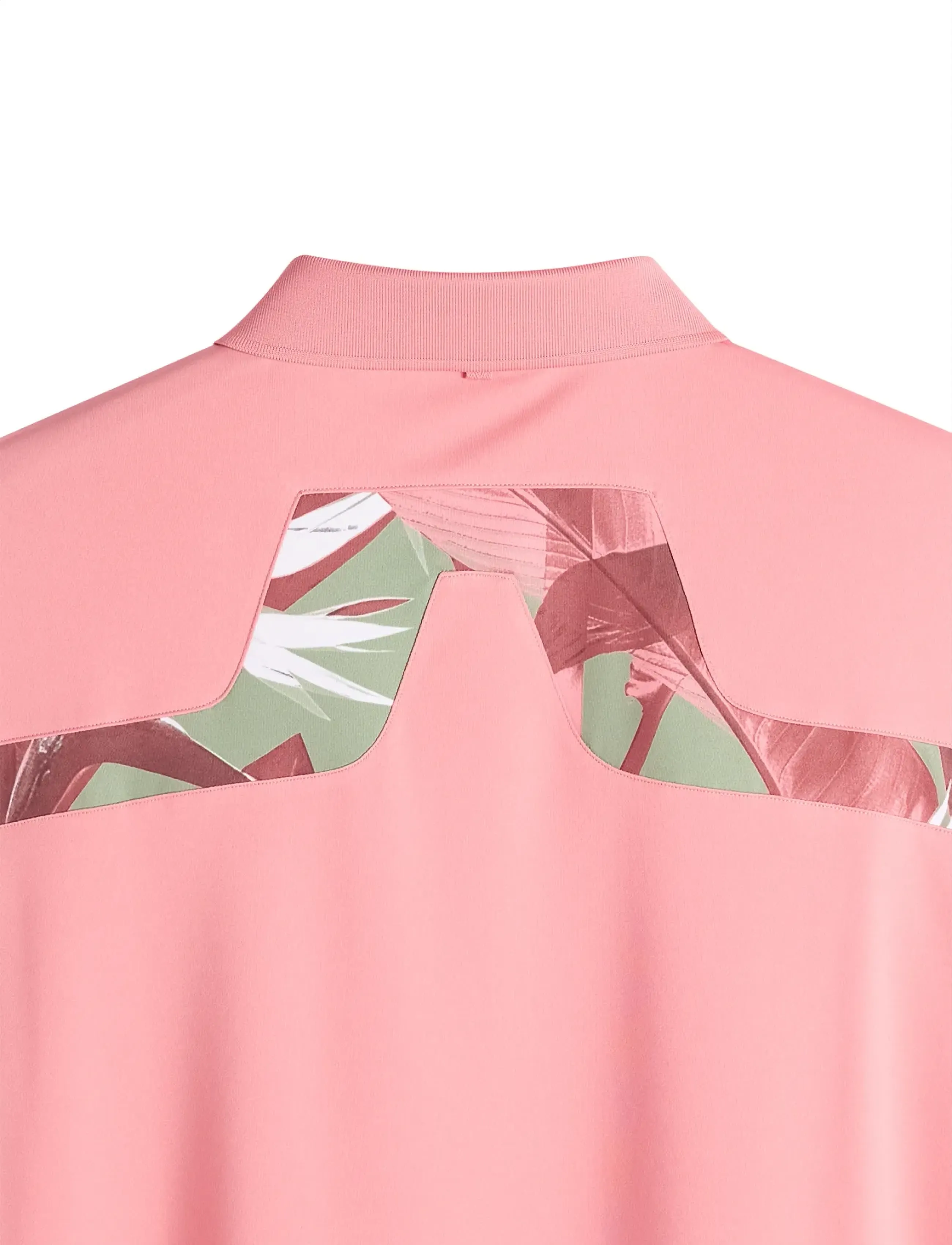 J. Lindeberg - KV Print Polo - polos - flamingo plume - 4