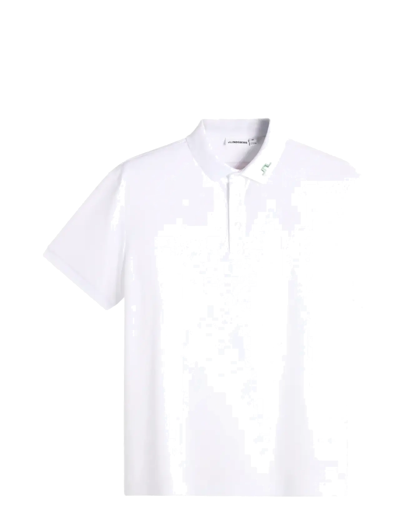 J. Lindeberg KV Print Polo - Kläder - PARADISE HEDGE GREEN M / white