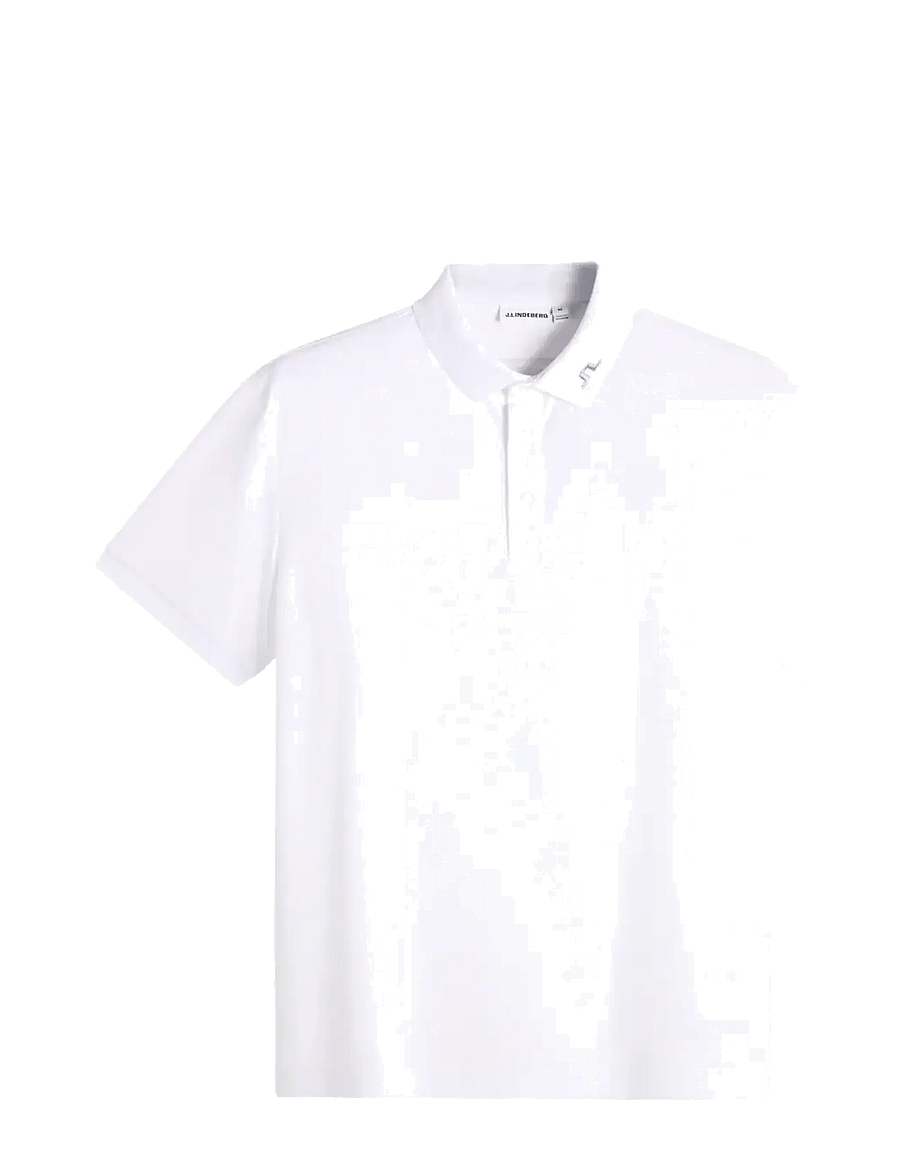 J. Lindeberg - KV Print Polo - oberteile & t-shirts - paradise hedge green m - 1