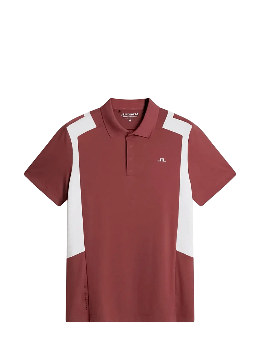 J. Lindeberg - Legacy Polo - toppe & t-shirts - apple butter - 1