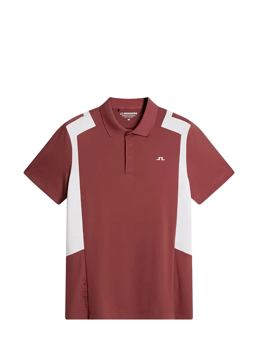 J. Lindeberg - Legacy Polo - toppe & t-shirts - apple butter - 2