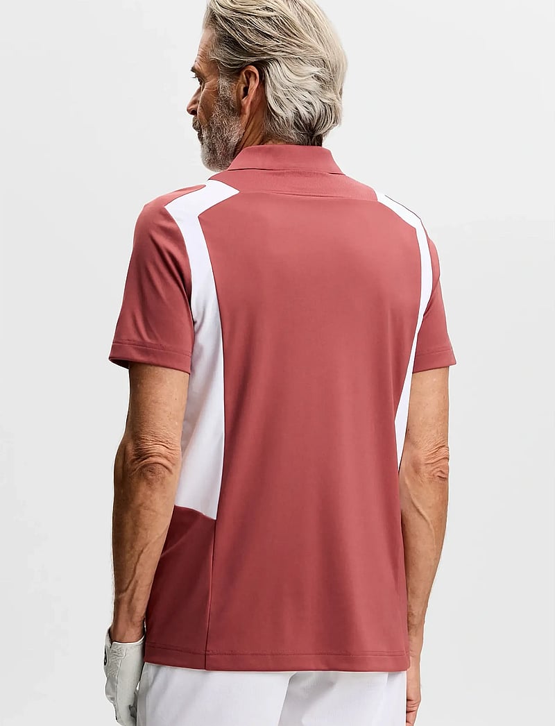 J. Lindeberg - Legacy Polo - toppe & t-shirts - apple butter - 3