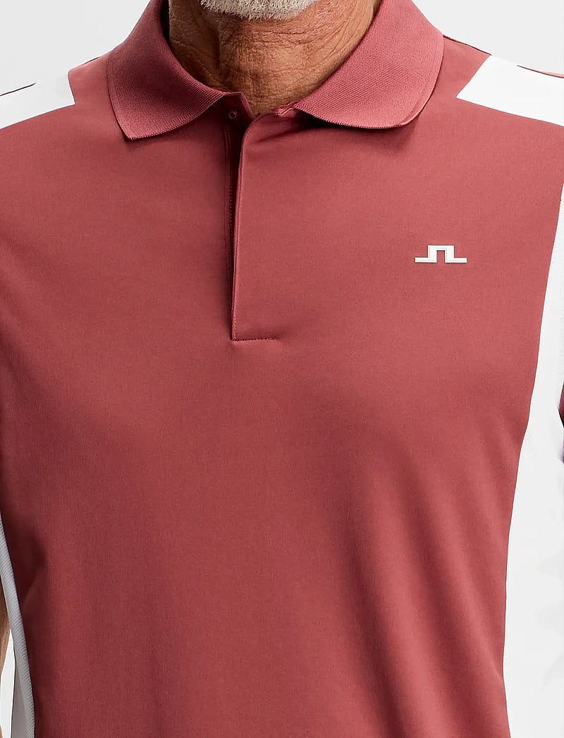 J. Lindeberg - Legacy Polo - toppe & t-shirts - apple butter - 5
