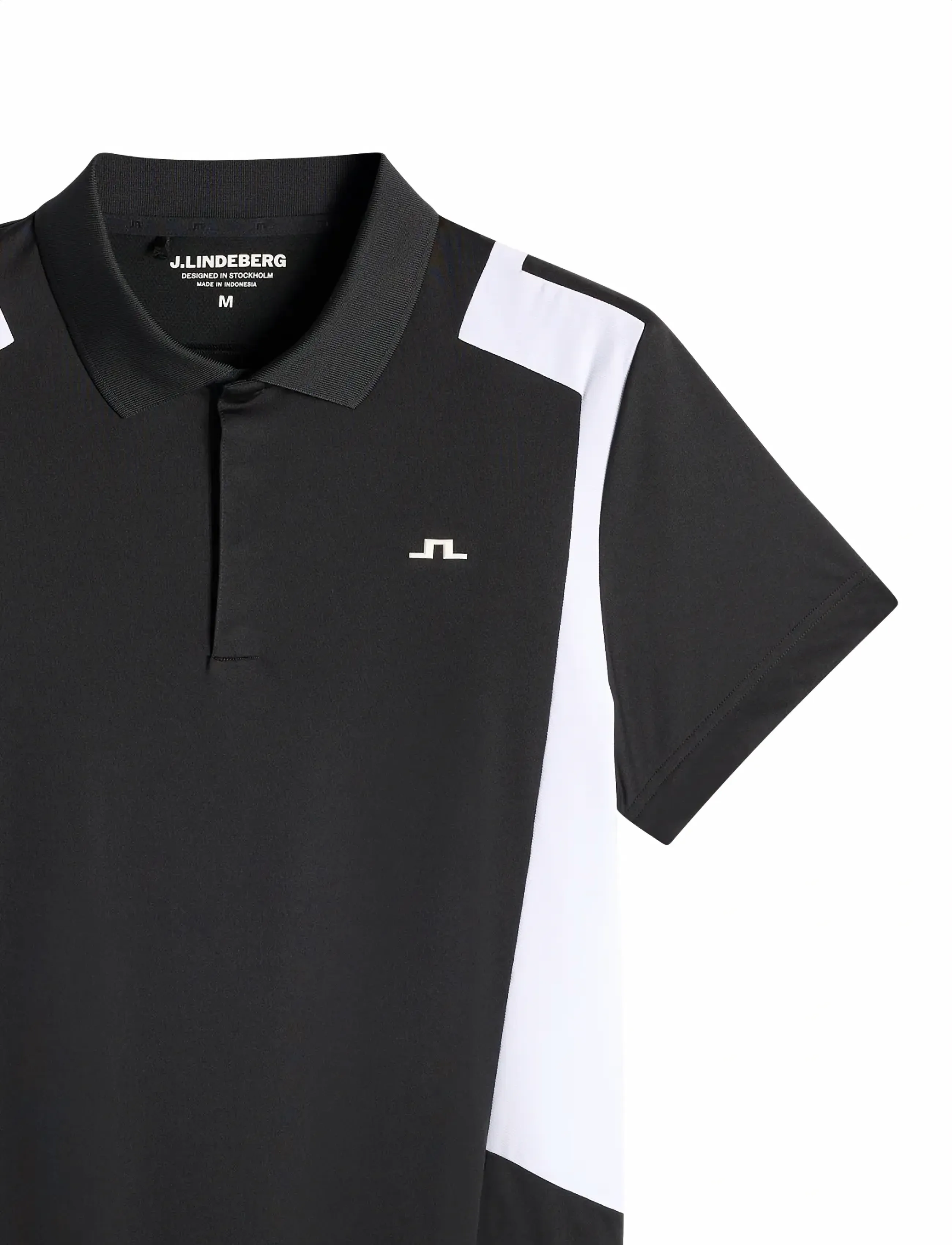 J. Lindeberg - Legacy Polo - toppar & t-shirts - black - 5