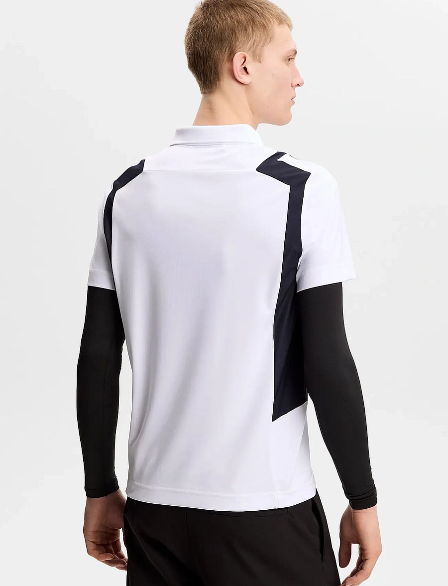 J. Lindeberg - Legacy Polo - toppar & t-shirts - white - 2
