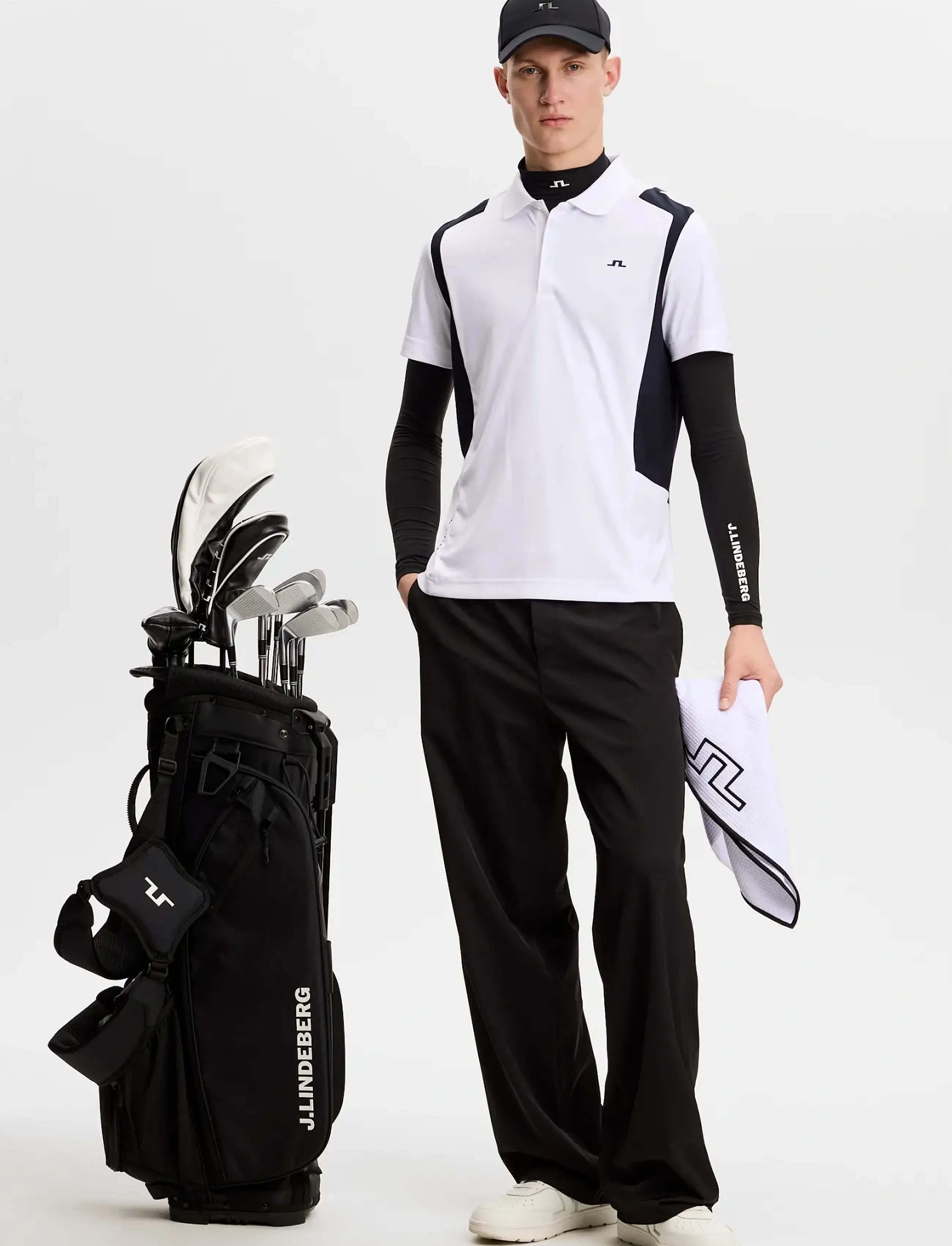 J. Lindeberg - Legacy Polo - polos - white - 3