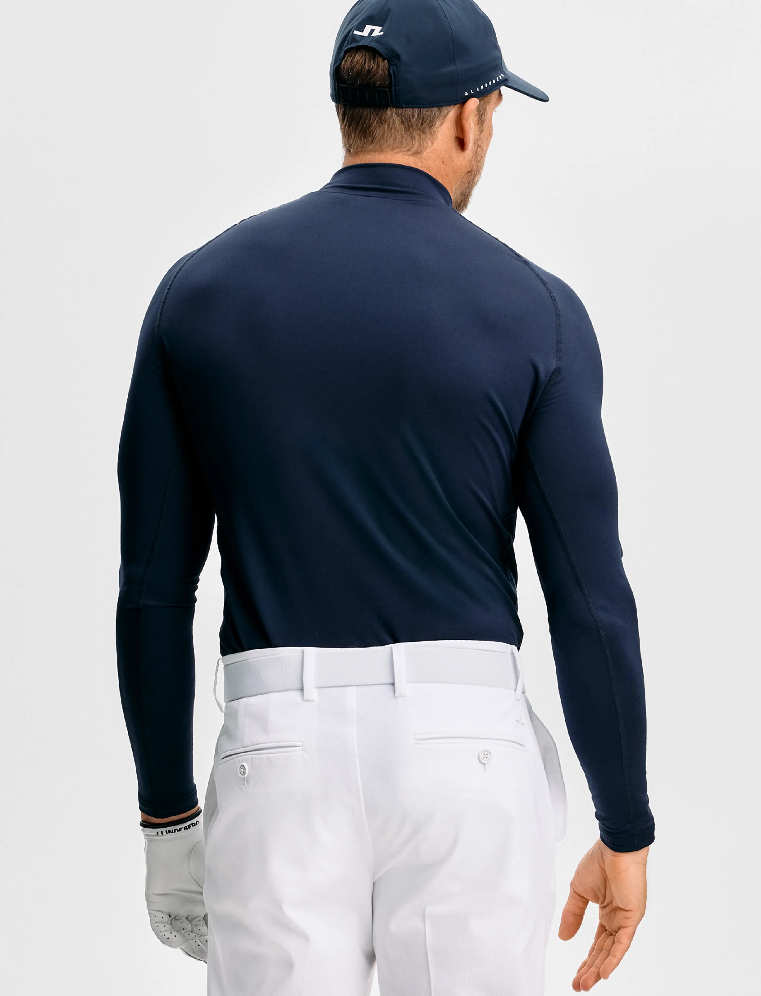 J. Lindeberg - ELLO BRUSHED TOP - longsleeved tops - jl navy - 3