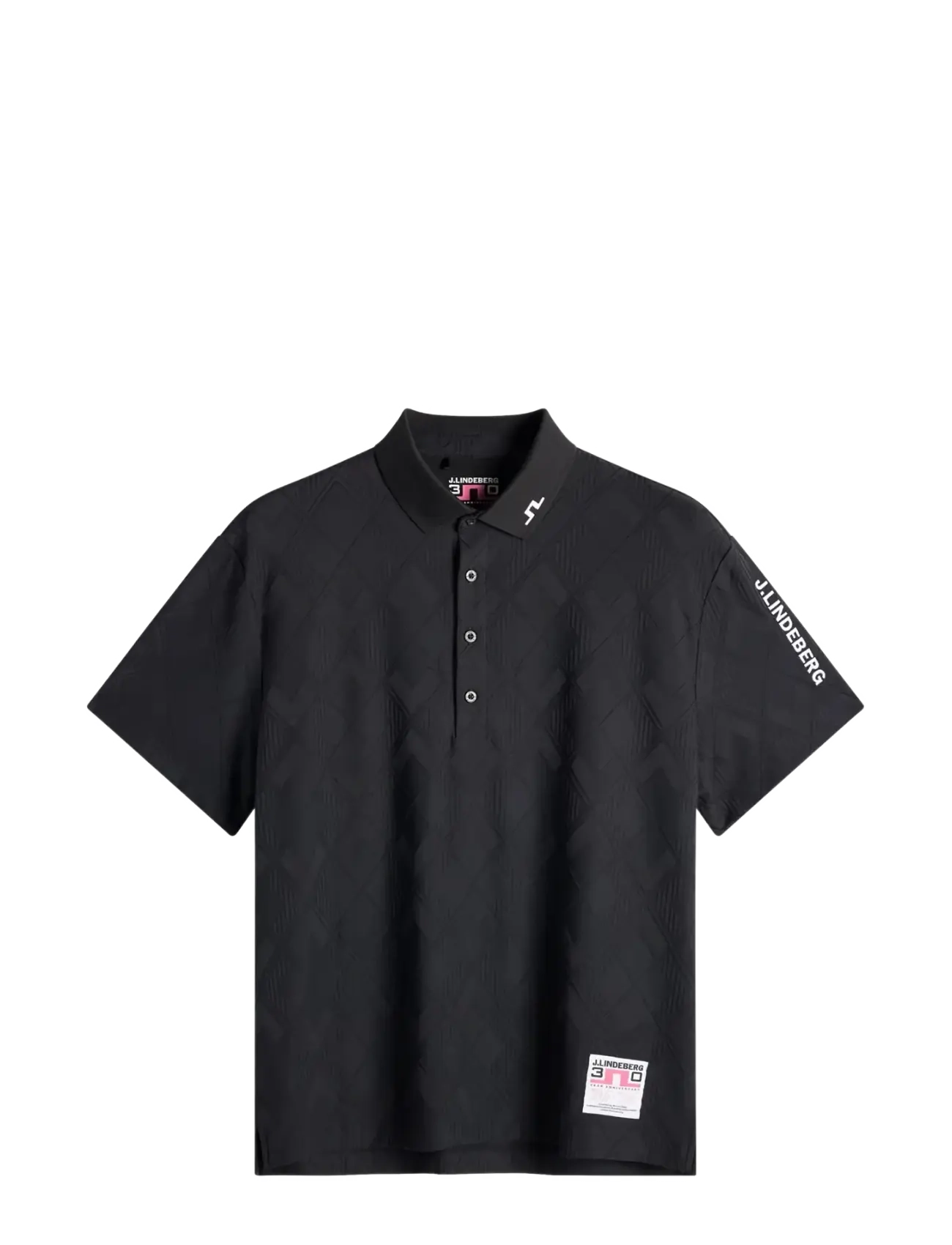 J. Lindeberg 30Y Matt Relaxed Polo - J.Lindeberg - BLACK / black