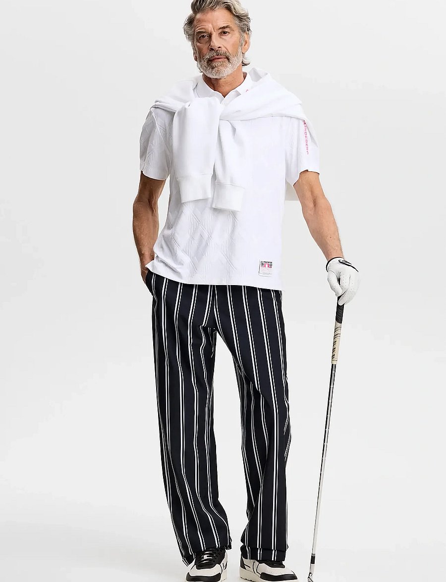 J. Lindeberg - 30Y Matt Relaxed Polo - toppar & t-shirts - white - 3
