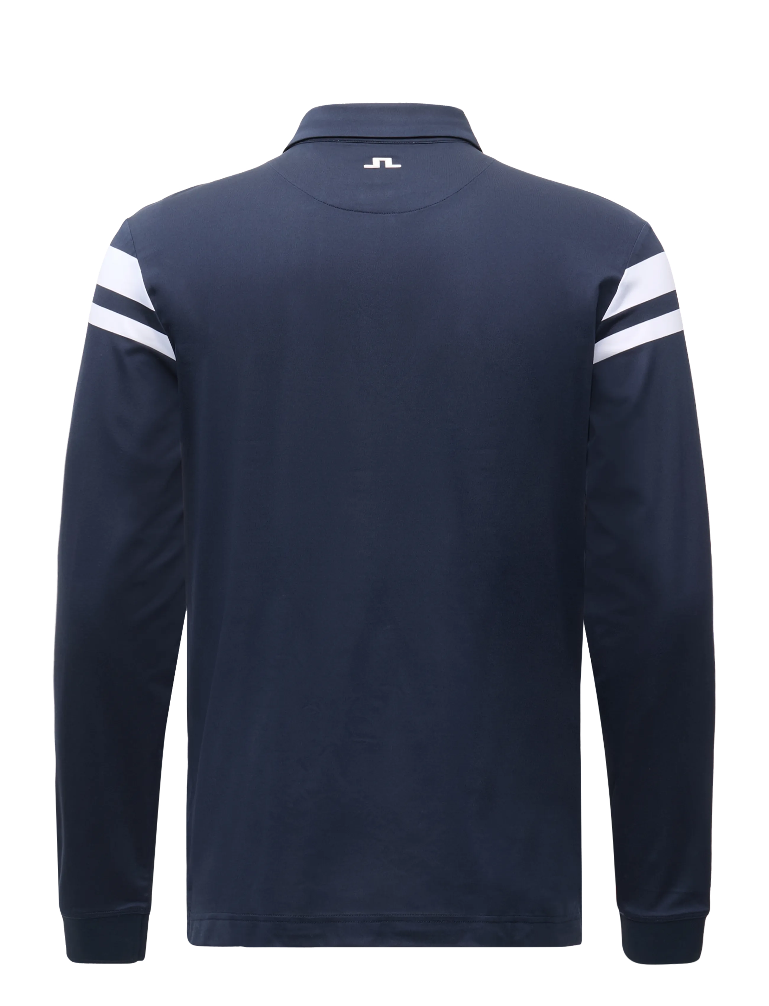 J. Lindeberg - KENNY LS STRIPE POLO - polos - jl navy - 2