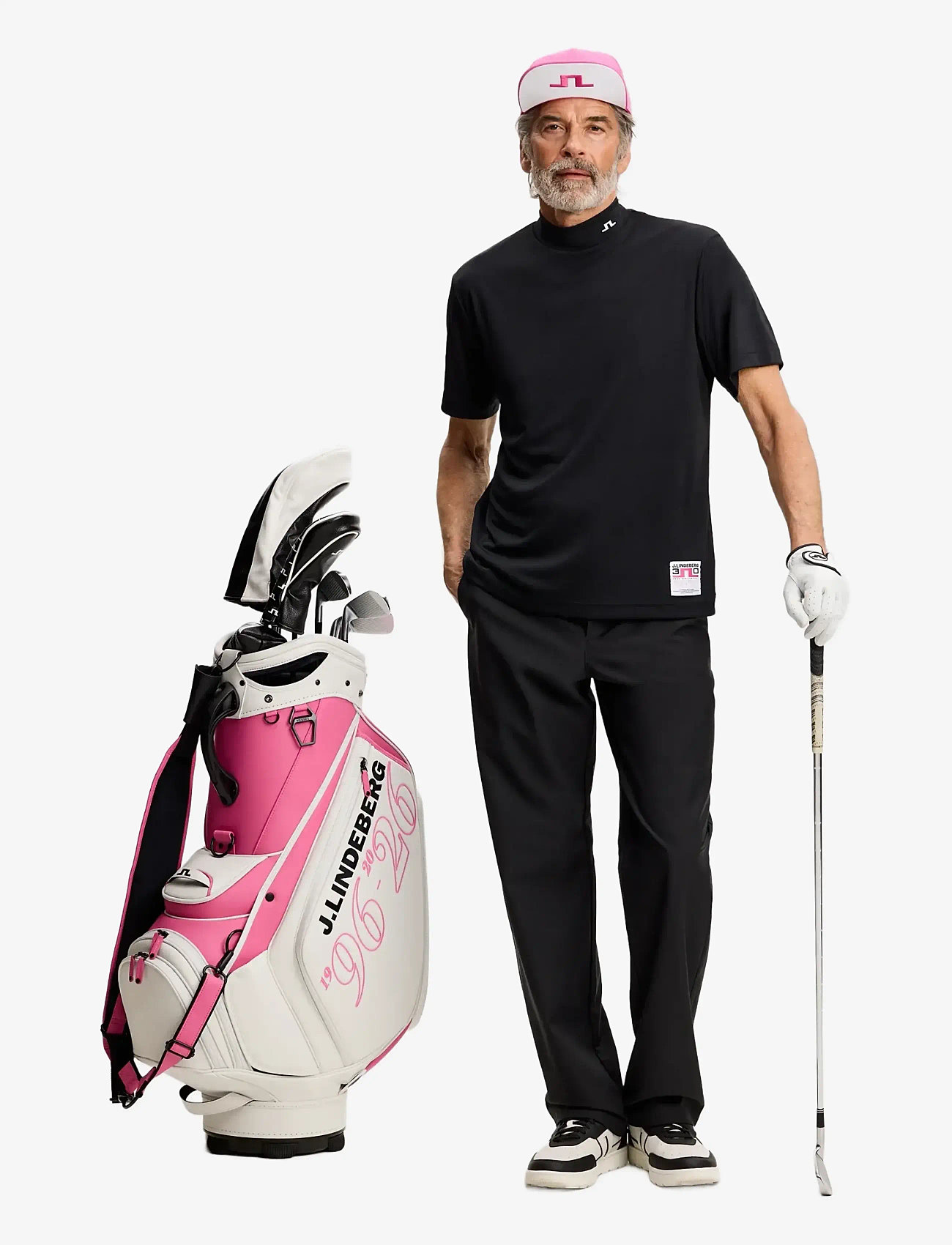 J. Lindeberg - 30Y Rory KV Mock Neck - toppe & t-shirts - black - 3