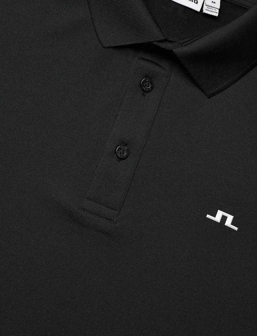 J. Lindeberg - Bridge Polo - oberteile & t-shirts - black - 5
