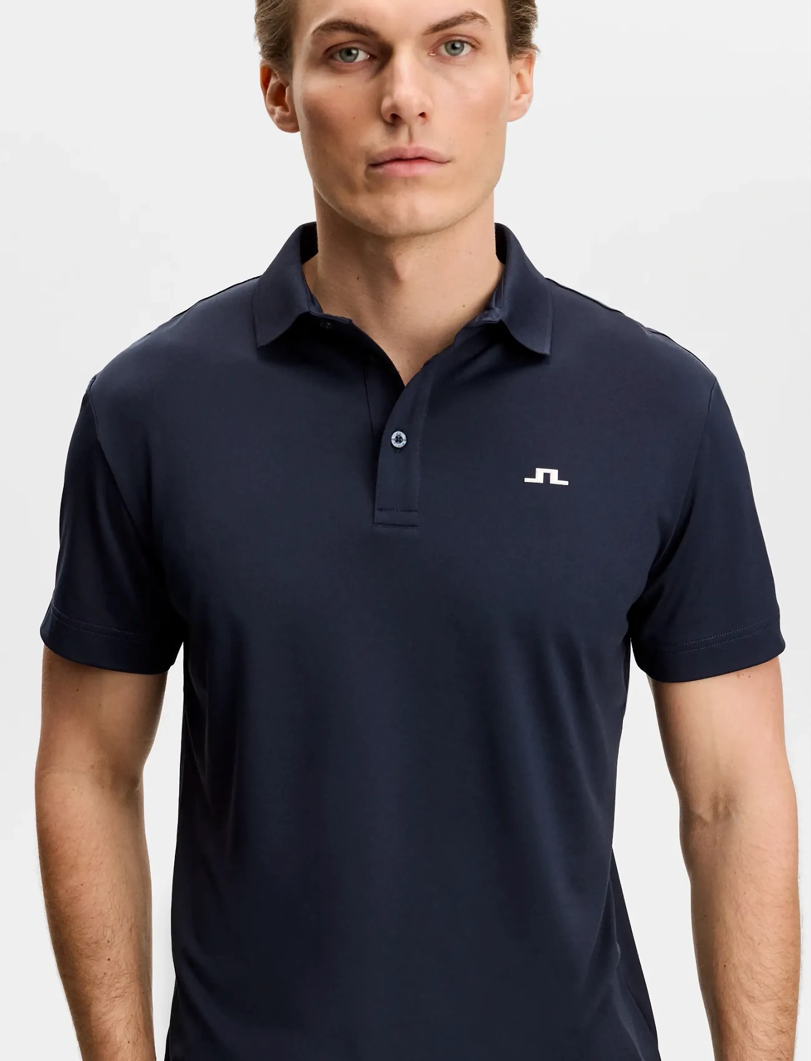 J. Lindeberg - Bridge Polo - toppar & t-shirts - jl navy - 5