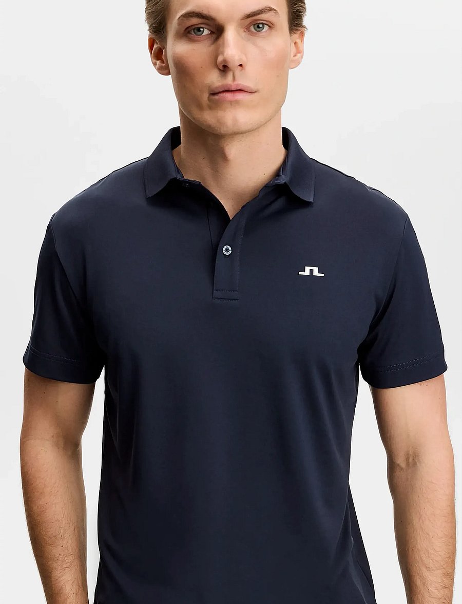 J. Lindeberg - Bridge Polo - toppar & t-shirts - jl navy - 5