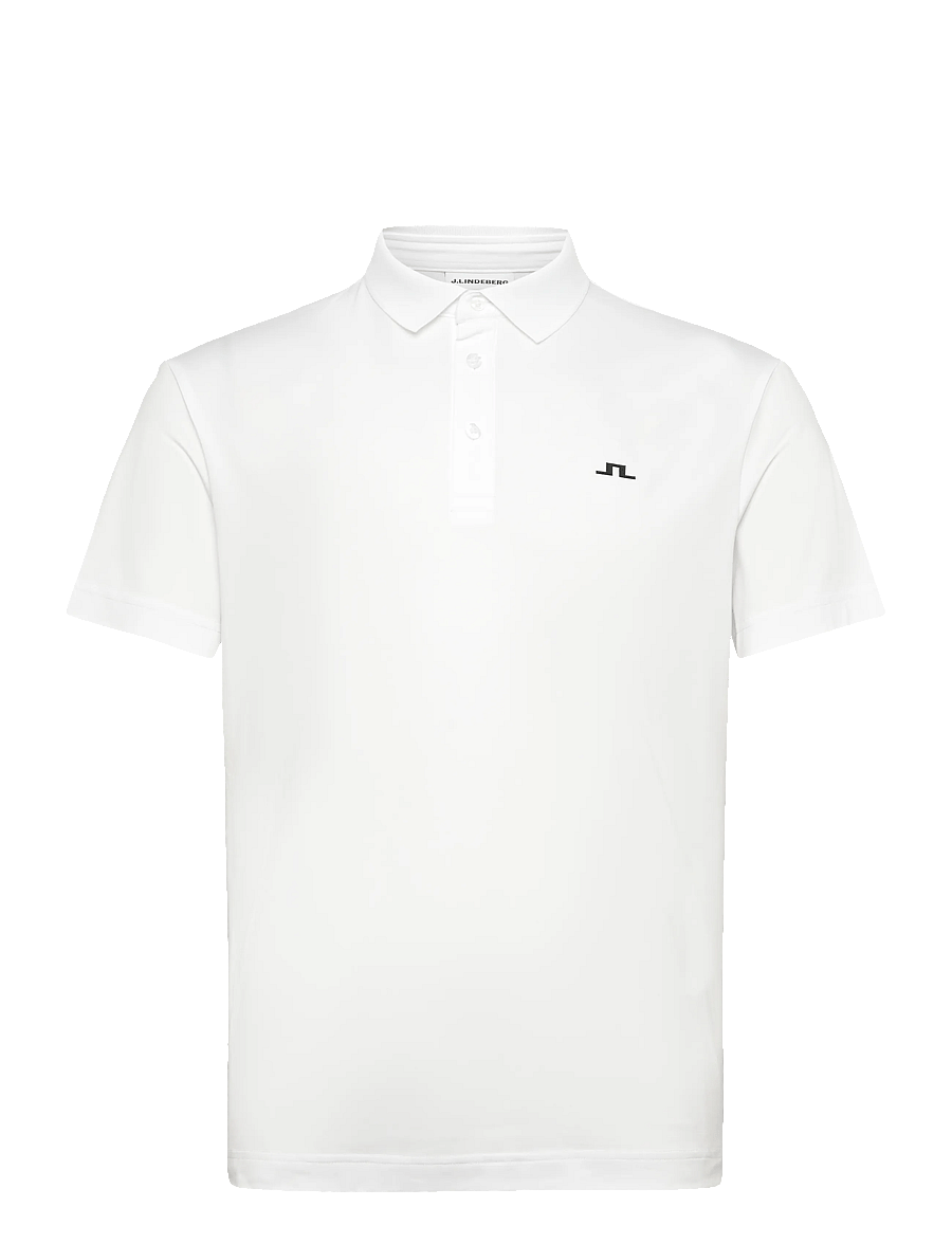 J. Lindeberg - Bridge Polo - oberteile & t-shirts - white - 1