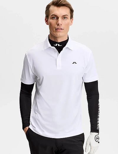J. Lindeberg Bridge Polo - Polos - WHITE / white