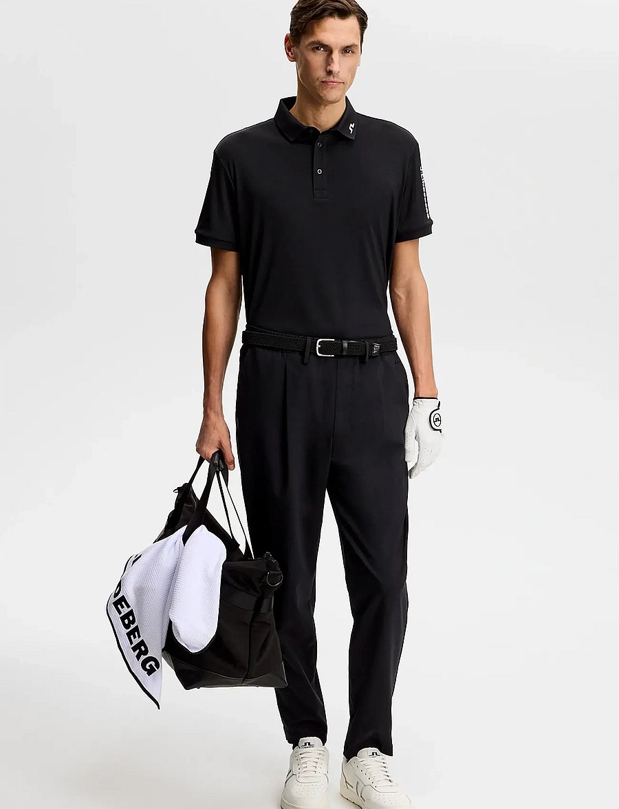 J. Lindeberg - Tour Tech Polo - polos - black - 4