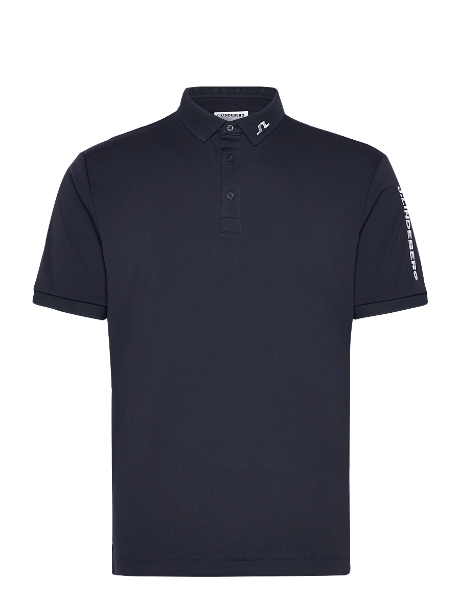 J. Lindeberg - Tour Tech Polo - toppar & t-shirts - jl navy - 1