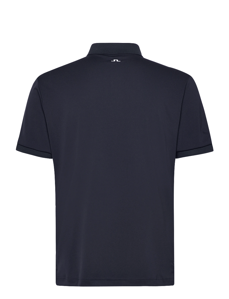 J. Lindeberg - Tour Tech Polo - toppar & t-shirts - jl navy - 2