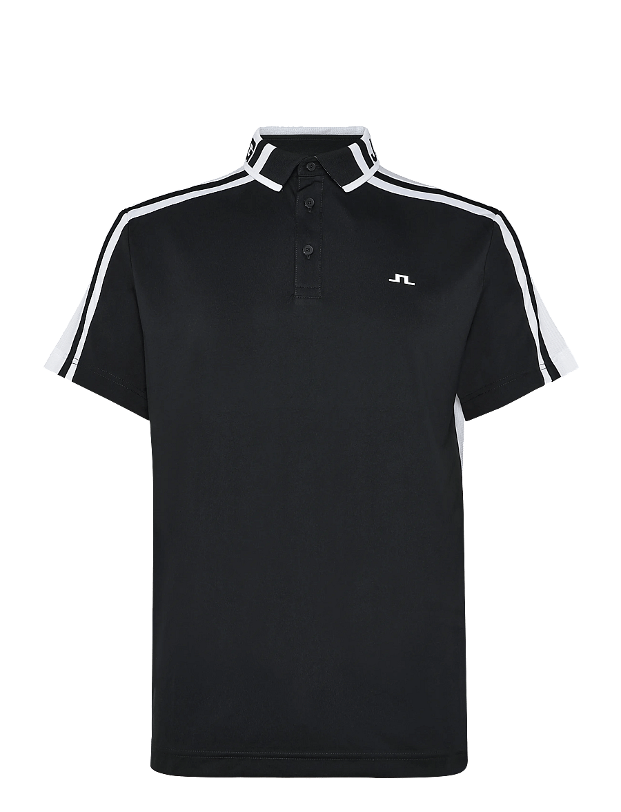 J. Lindeberg - BO POLO - toppe & t-shirts - black - 1