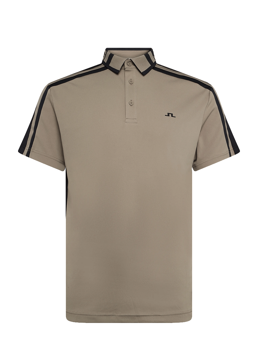 J. Lindeberg - BO POLO - oberteile & t-shirts - brindle - 1