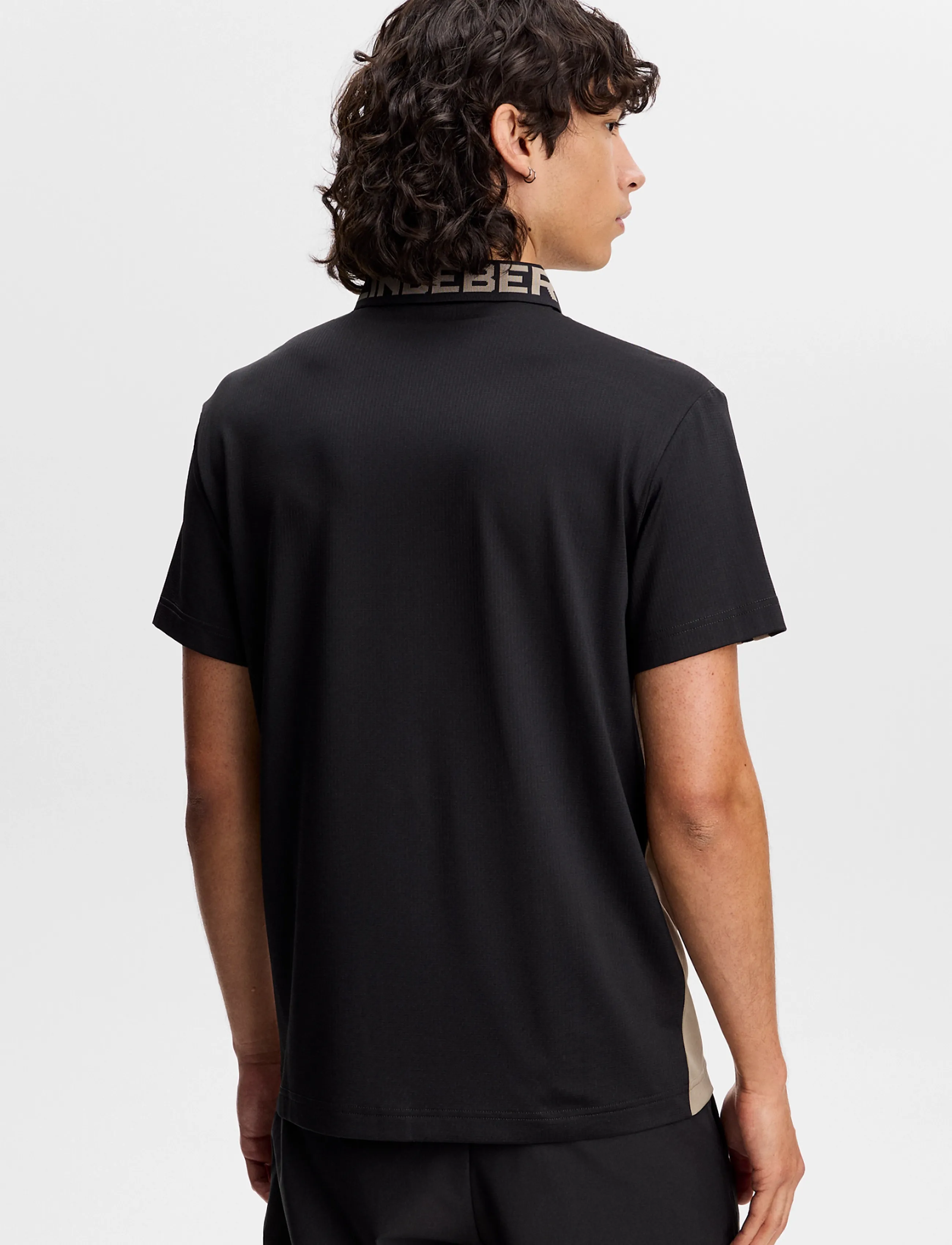 J. Lindeberg - BO POLO - oberteile & t-shirts - brindle - 3