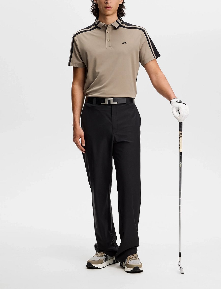 J. Lindeberg - BO POLO - oberteile & t-shirts - brindle - 4