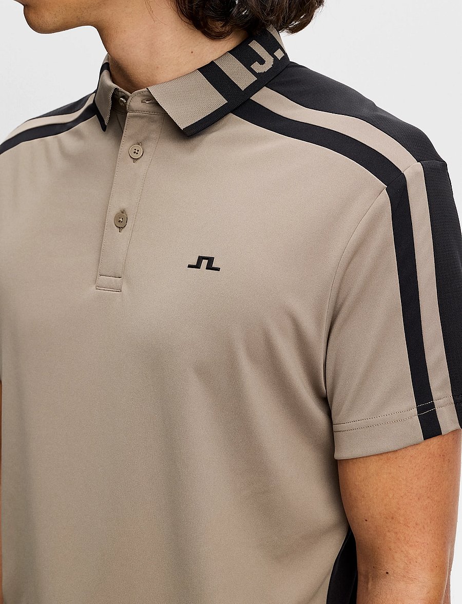 J. Lindeberg - BO POLO - oberteile & t-shirts - brindle - 5