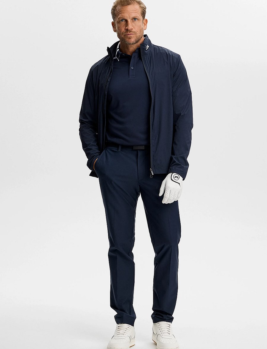 J. Lindeberg - BO POLO - toppar & t-shirts - jl navy - 4