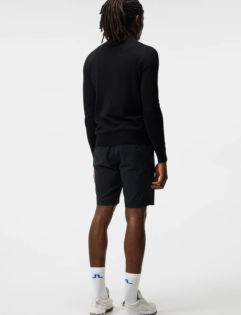 J. Lindeberg - Kian Knitted Sweater - sweatshirts - black - 3