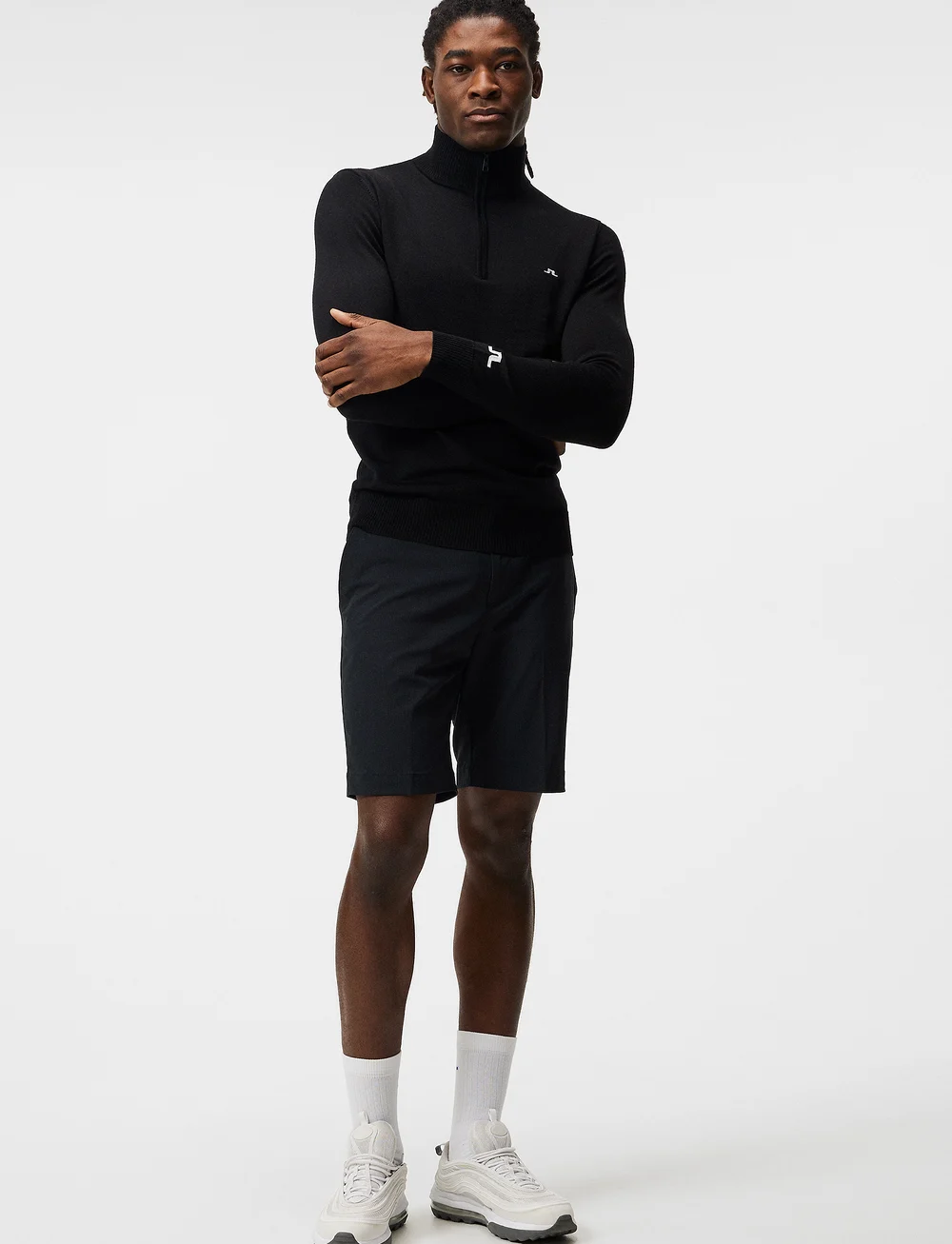 J. Lindeberg - Kian Knitted Sweater - sweatshirts - black - 4