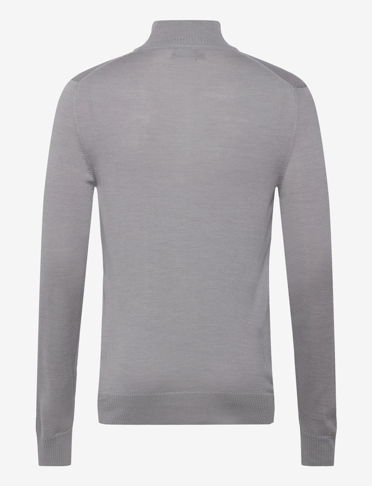J. Lindeberg - M Merino Blend Half Zip - half zip-tröjor - grey melange - 1