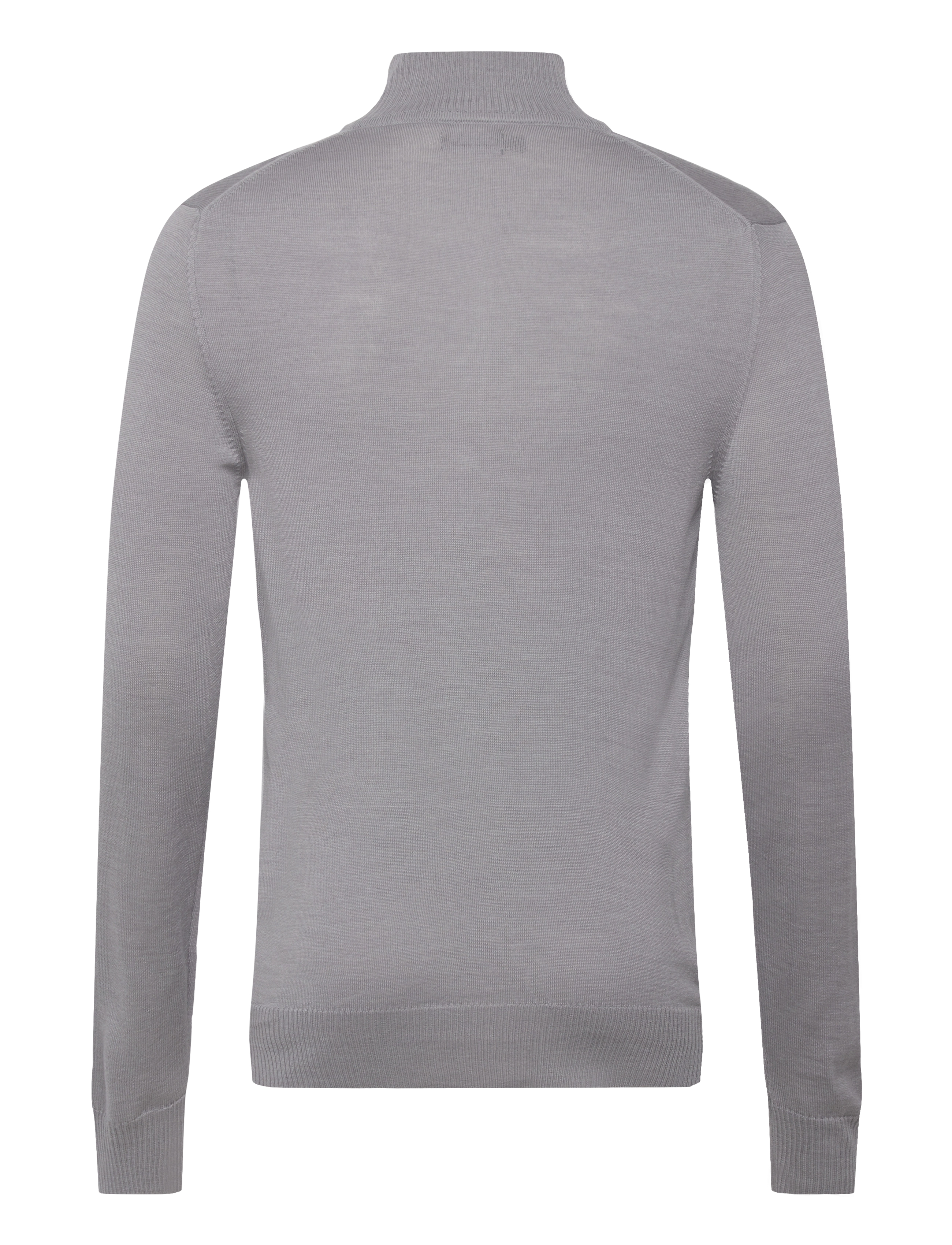 J. Lindeberg - M Merino Blend Half Zip - half zip-tröjor - grey melange - 1