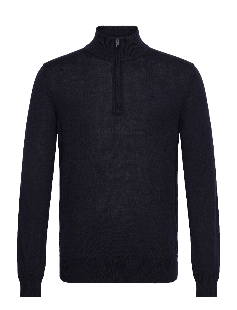 J. Lindeberg - M Merino Blend Half Zip - halfzip strik - navy - 0