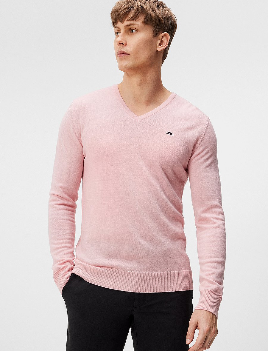 J. Lindeberg - Lymann Knitted Sweater - powder pink - 2