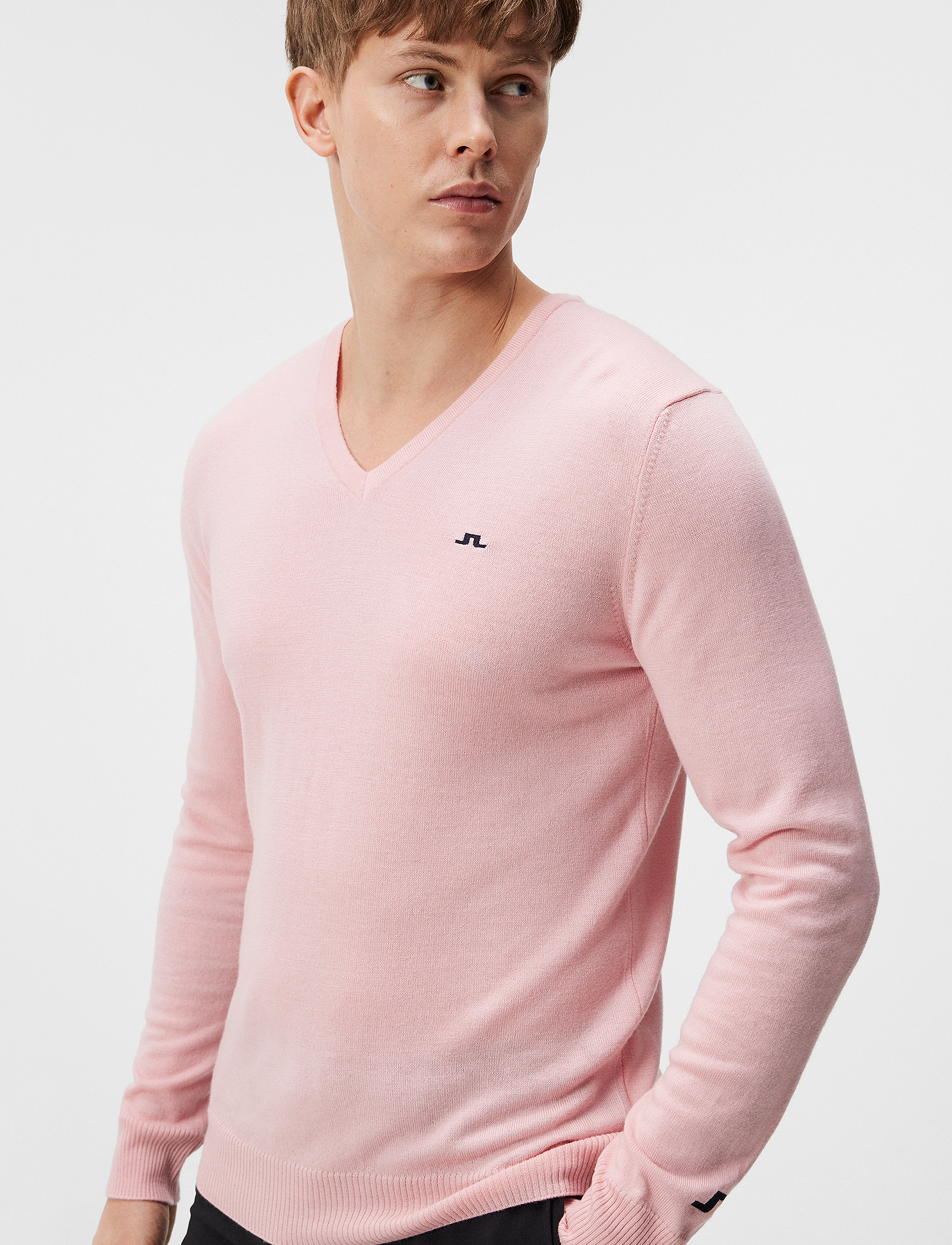 J. Lindeberg - Lymann Knitted Sweater - powder pink - 5