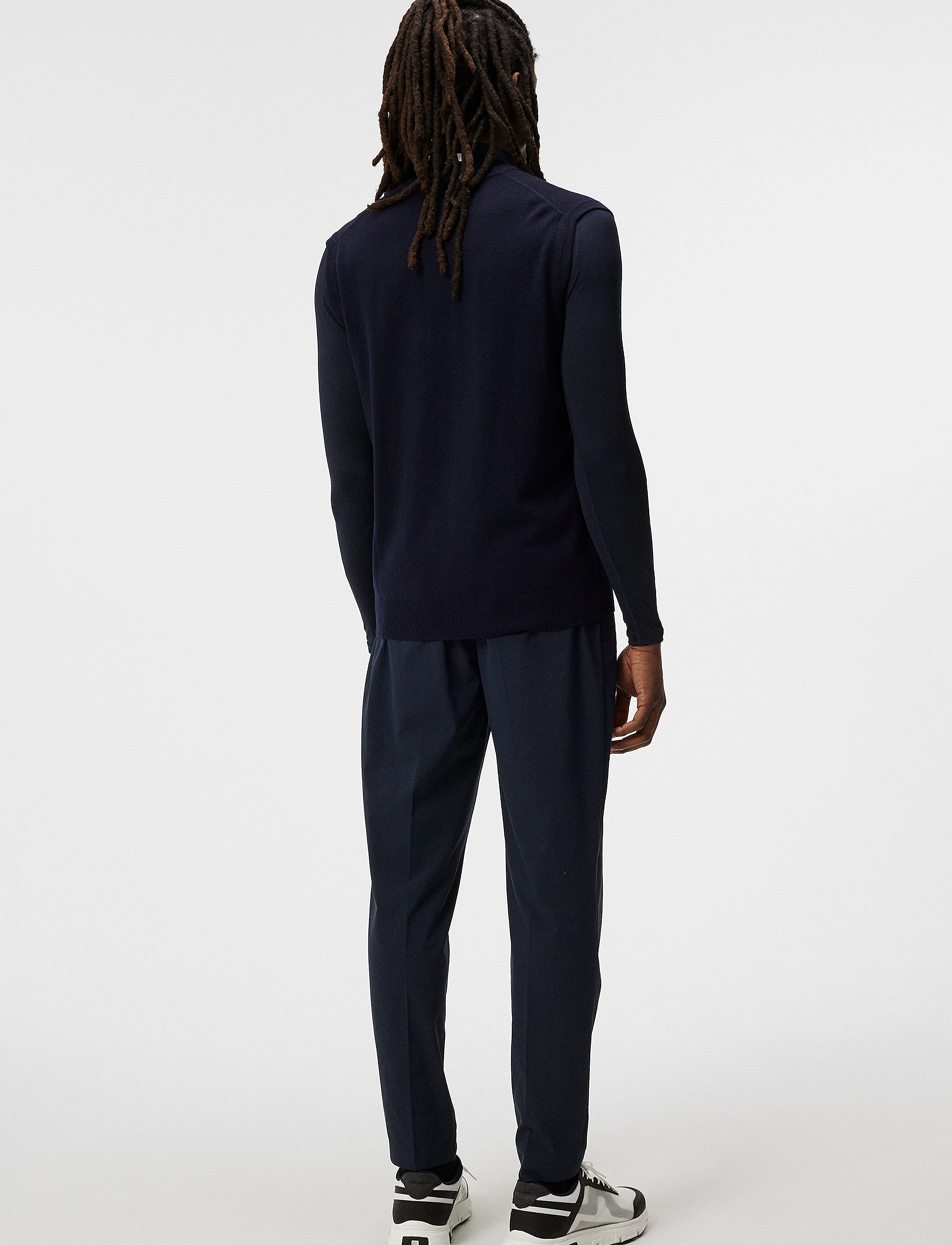 J. Lindeberg - Liam Knitted Vest - jl navy - 3
