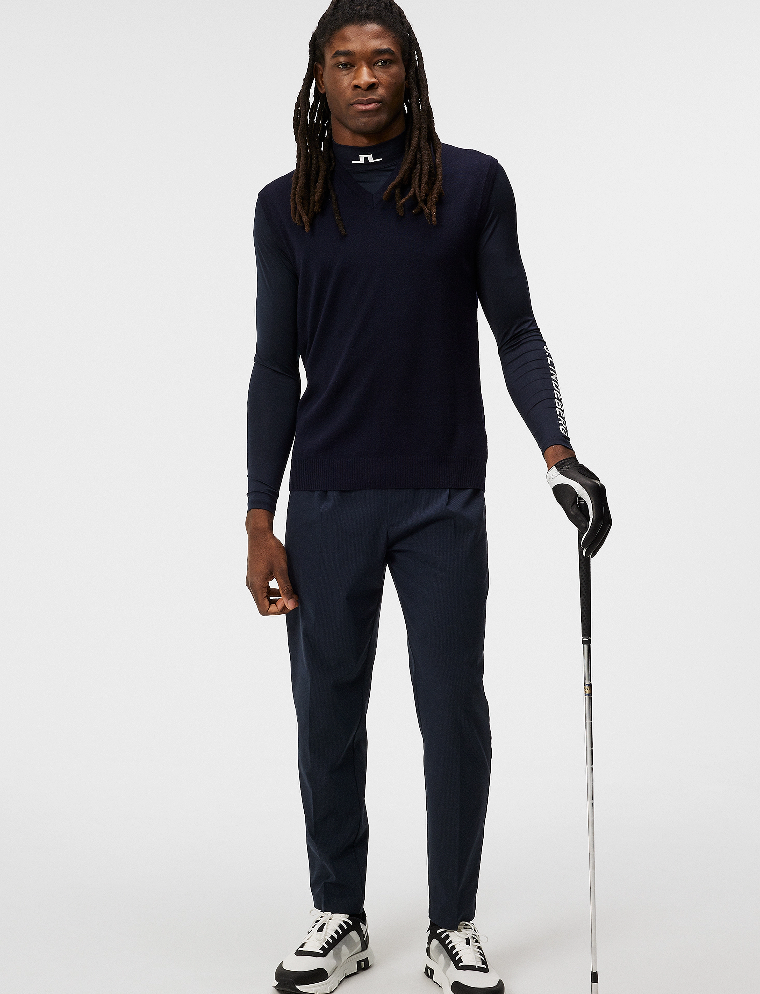 J. Lindeberg - Liam Knitted Vest - jl navy - 4