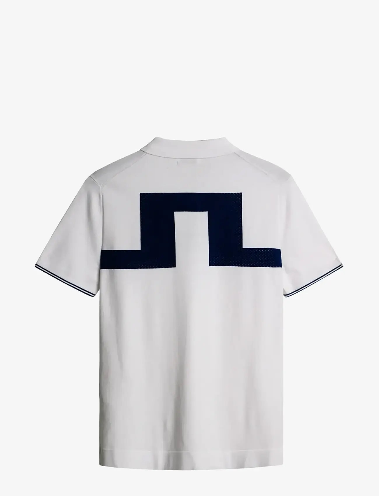 J. Lindeberg - Matheo Knit Golf Polo - toppe & t-shirts - white - 2