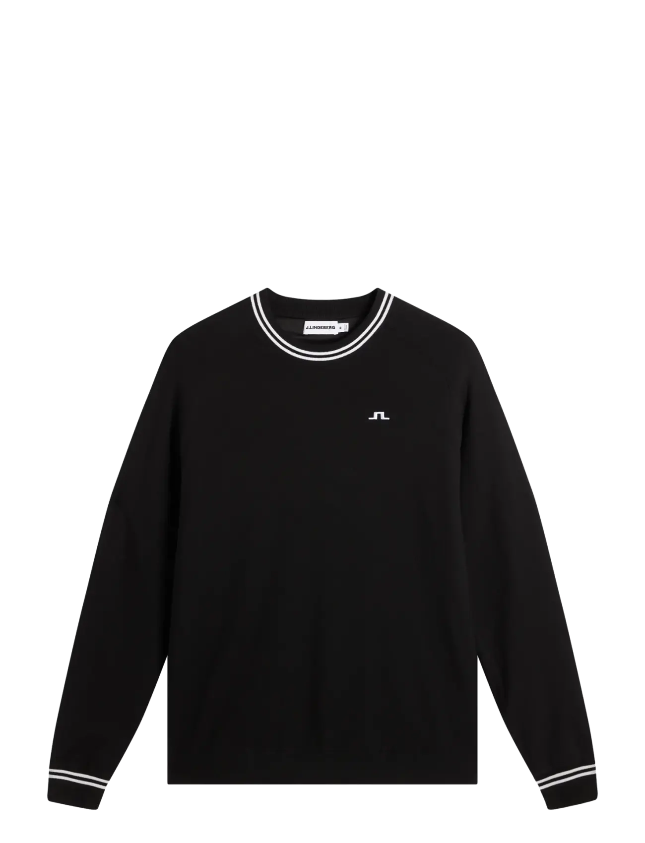 J. Lindeberg KENNY WINDBREAKER KNIT SWEATER - Nyheter - BLACK / black