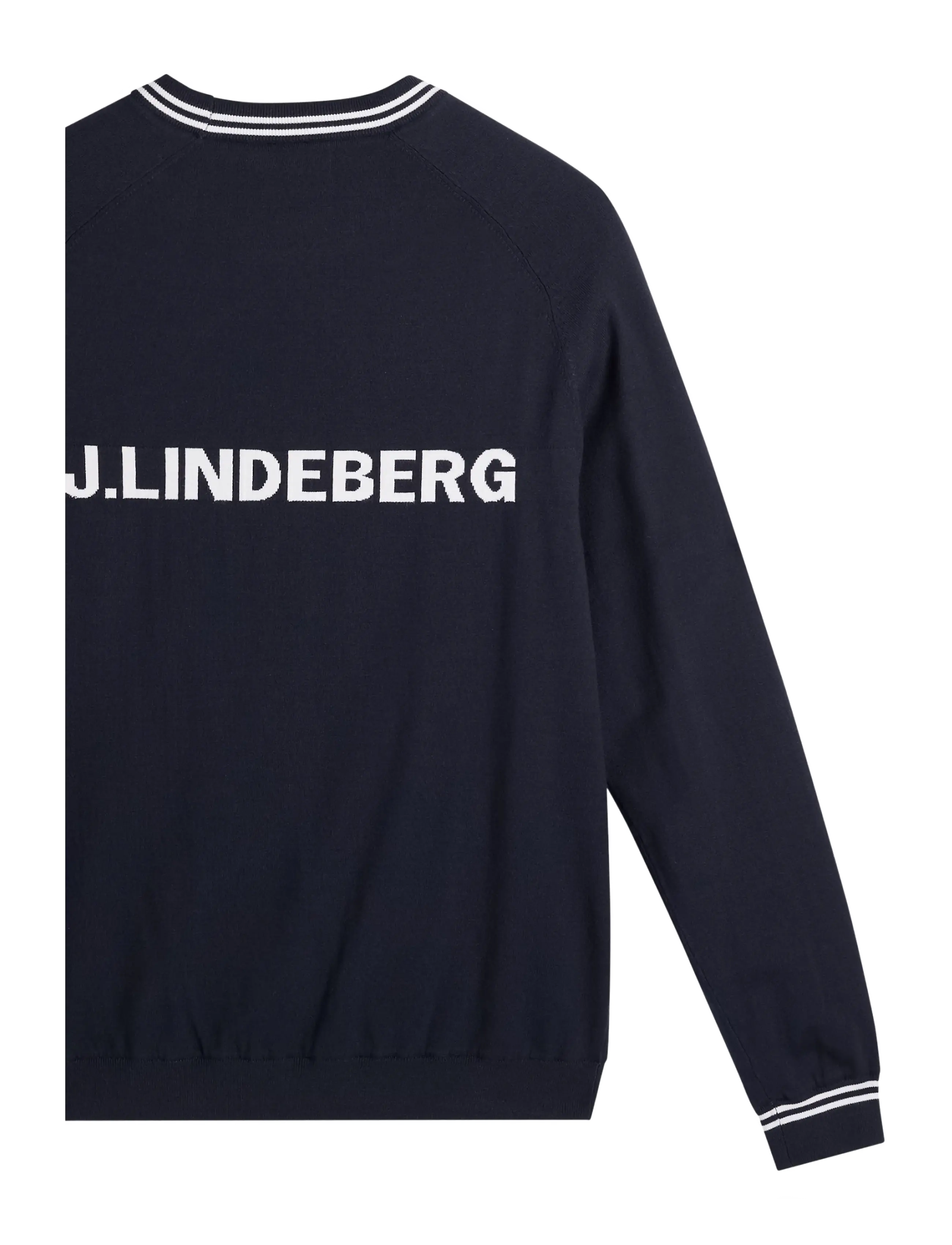 J. Lindeberg - KENNY WINDBREAKER KNIT SWEATER - sweatshirts - jl navy - 3