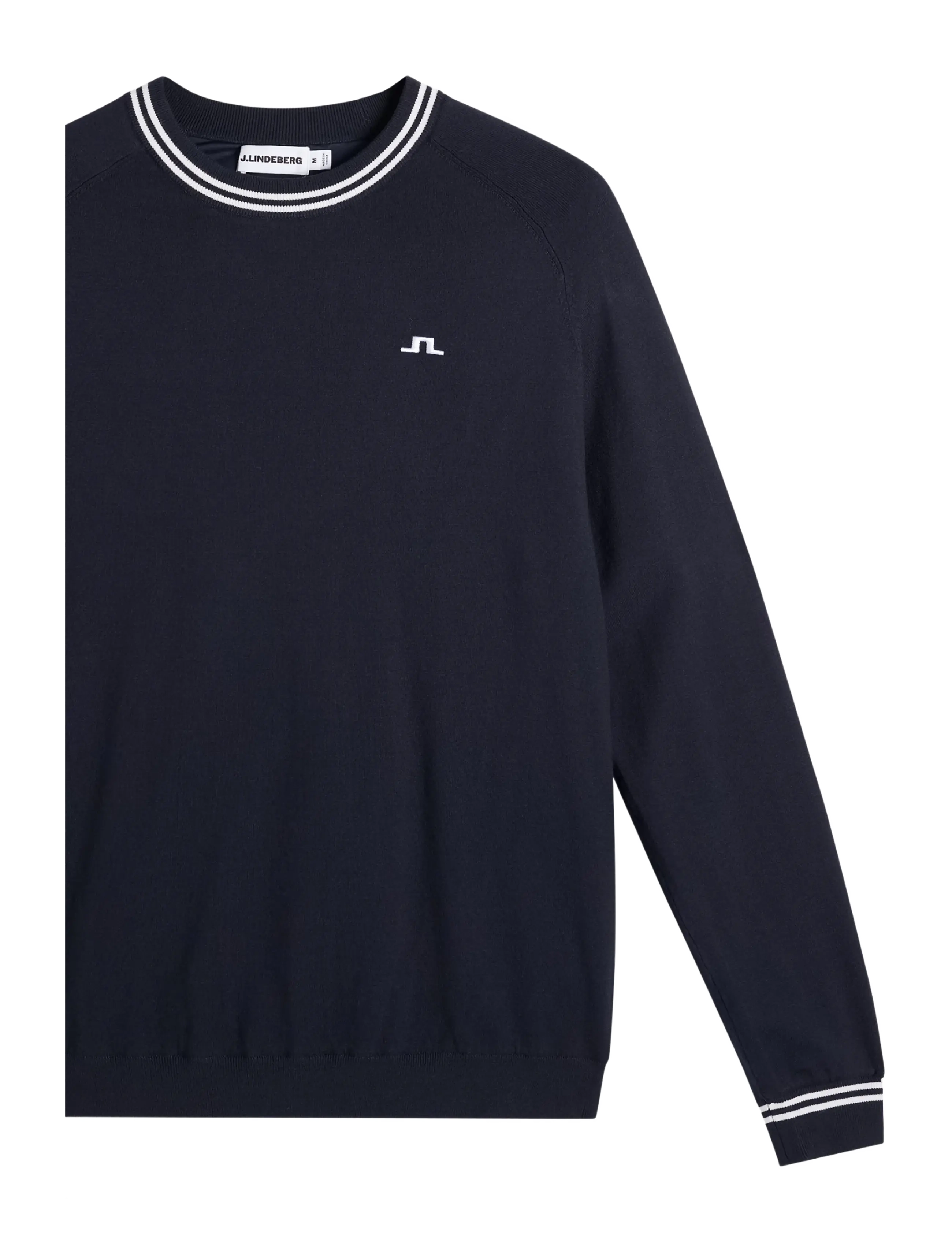 J. Lindeberg - KENNY WINDBREAKER KNIT SWEATER - sweatshirts - jl navy - 4