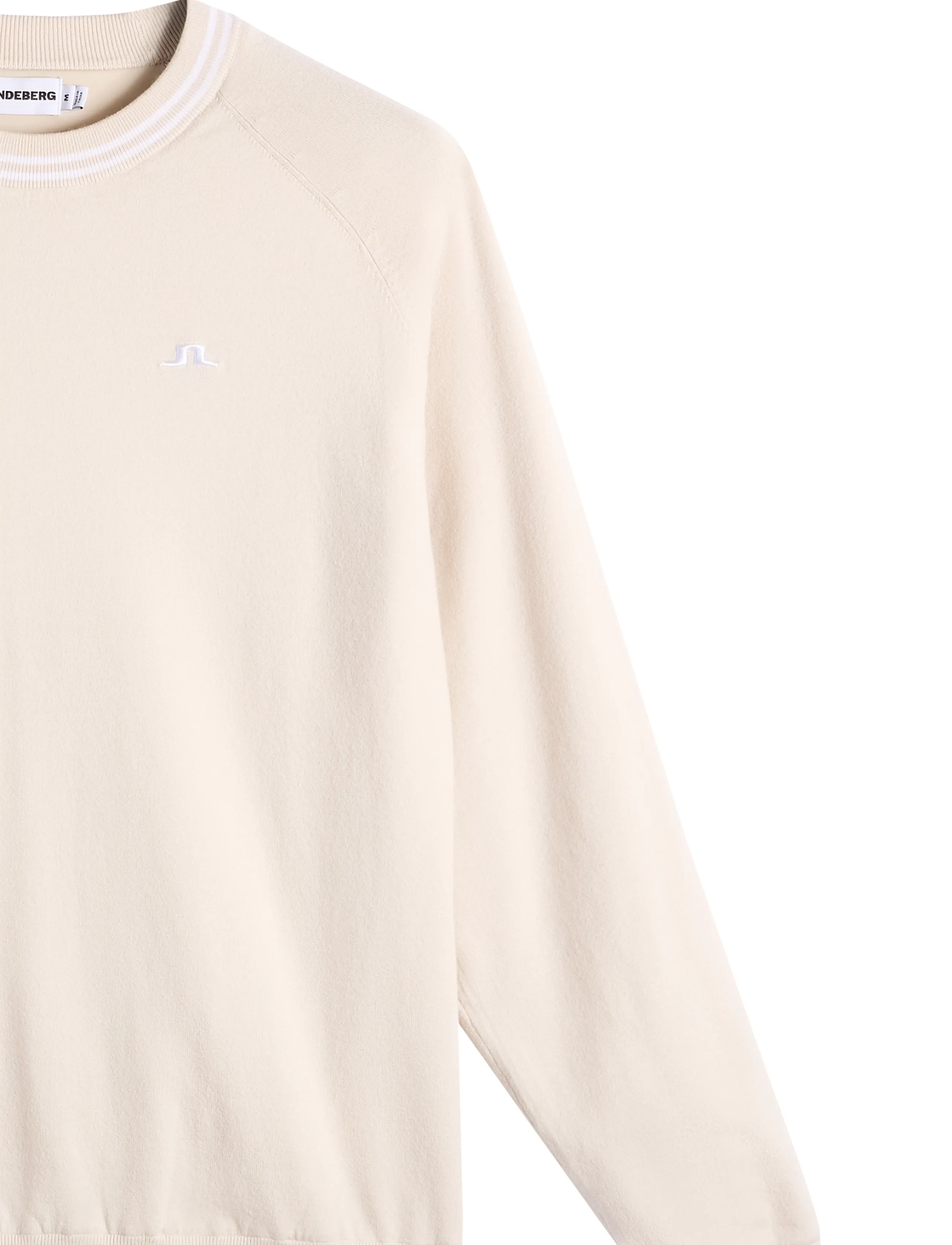 J. Lindeberg - KENNY WINDBREAKER KNIT SWEATER - sweatshirts - moonbeam - 2