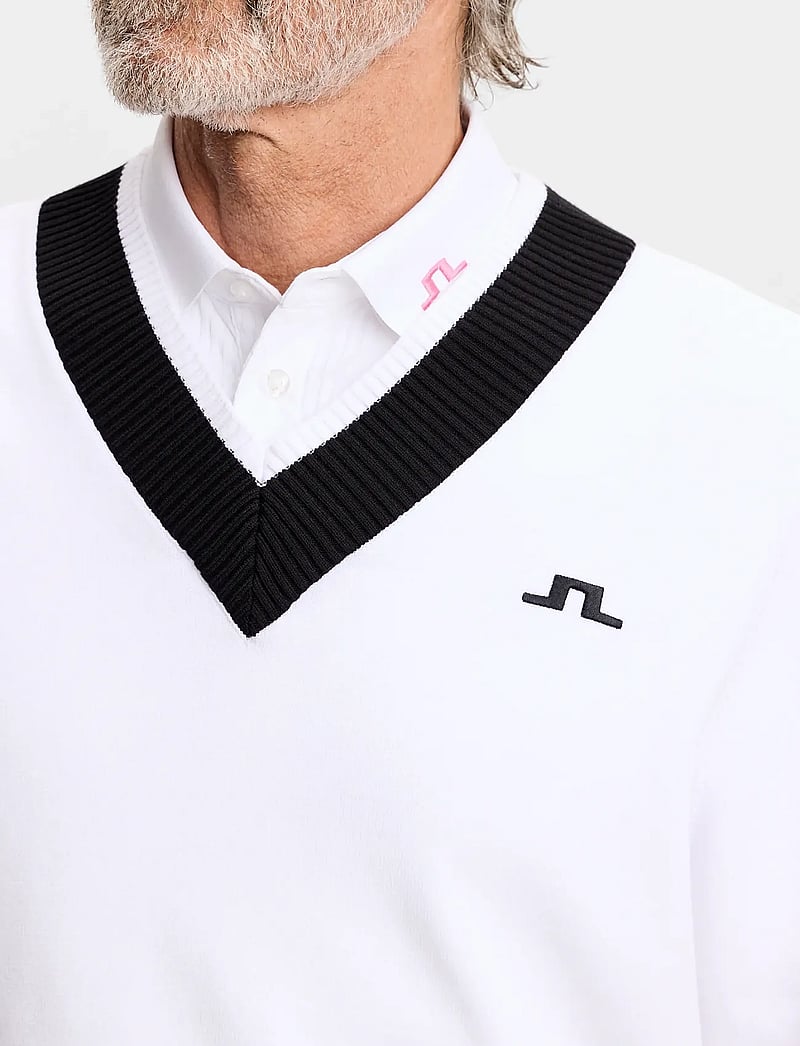 J. Lindeberg - 30Y Nikolas Knit Sweater - dressipluusid - white - 4