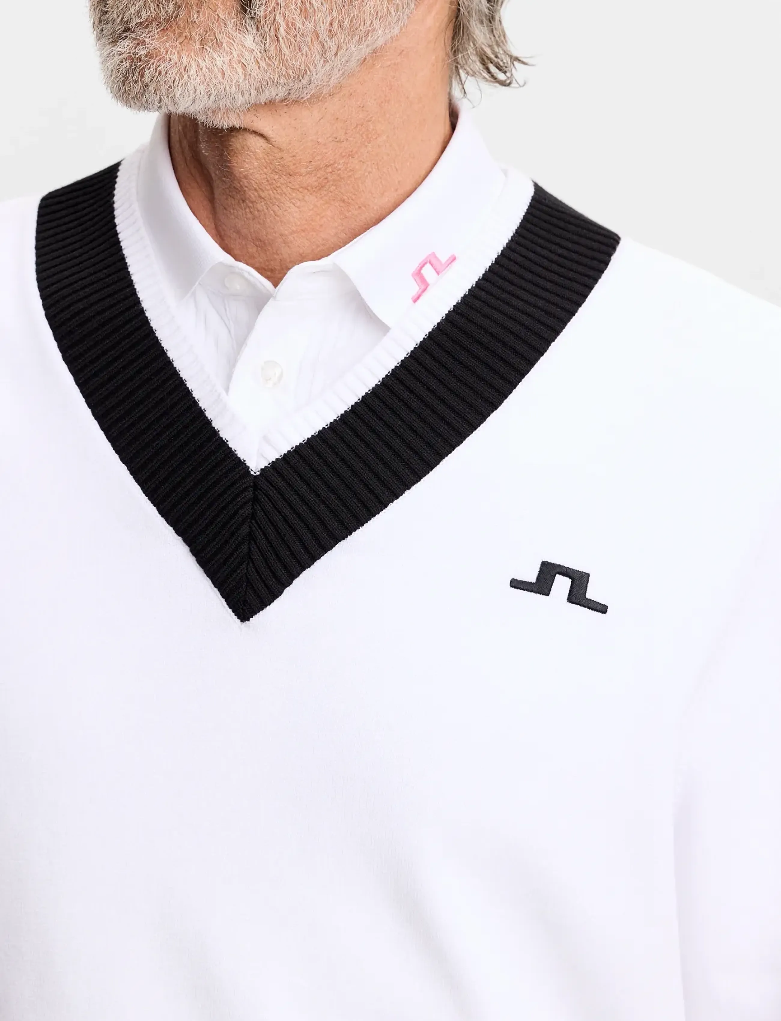 J. Lindeberg - 30Y Nikolas Knit Sweater - sweatshirts - white - 4