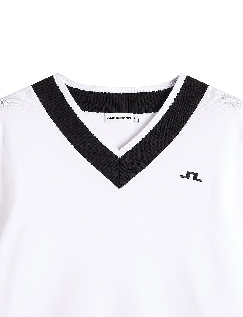 J. Lindeberg - 30Y Nikolas Knit Sweater - dressipluusid - white - 5