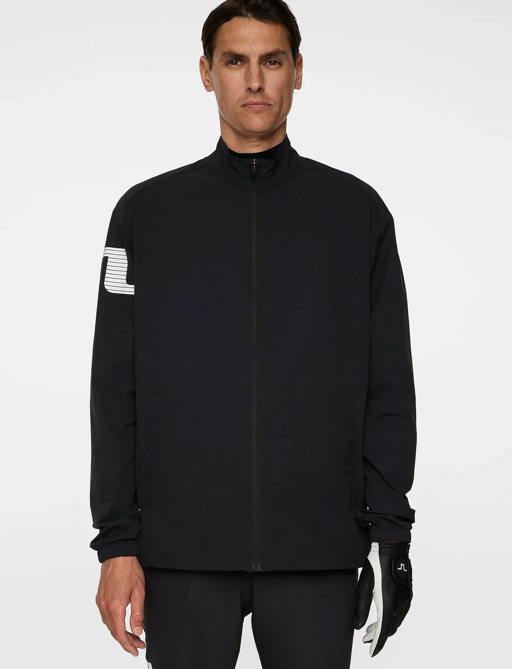 J. Lindeberg - Orson Wind Jacket - golf-jacken - black - 0