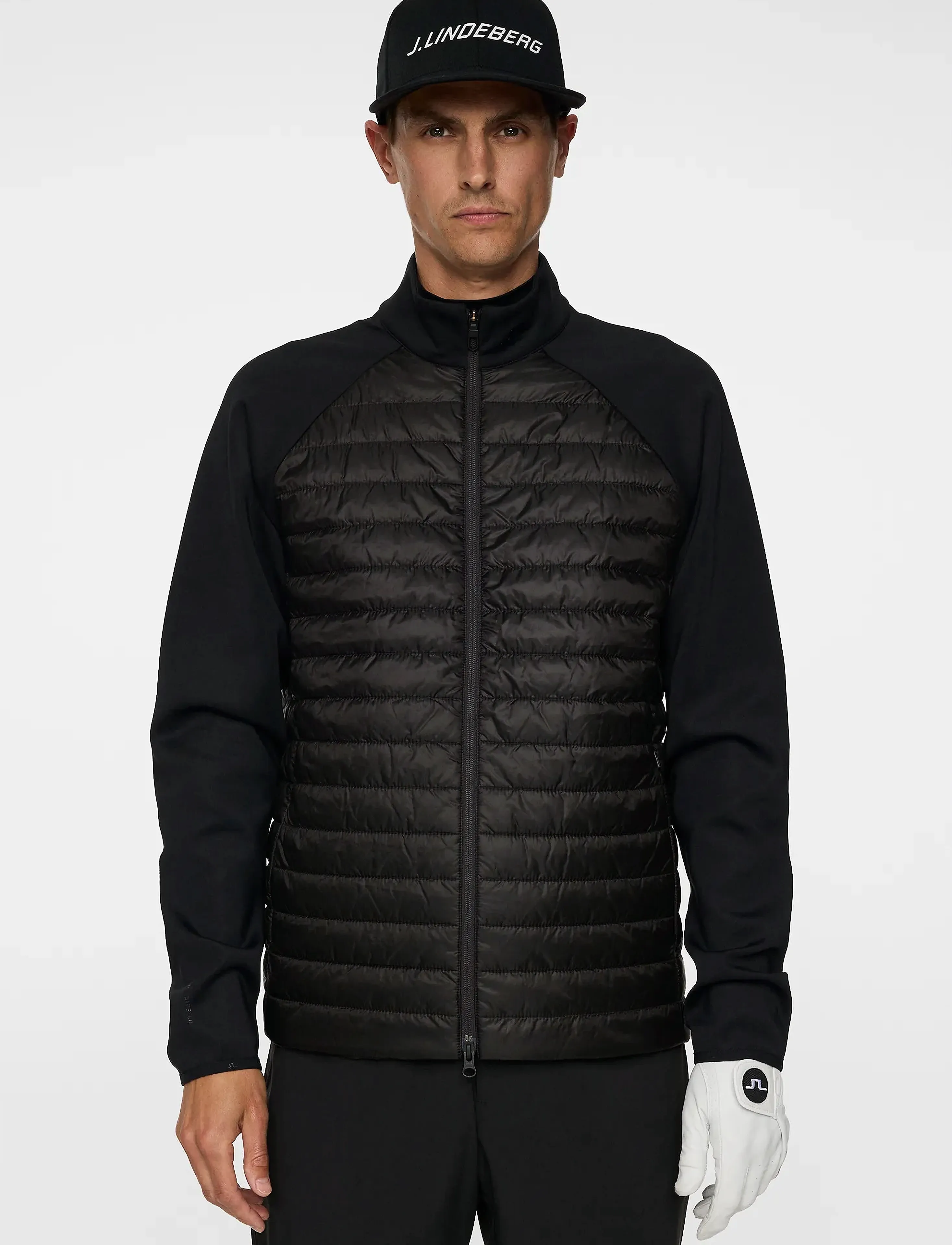 J. Lindeberg - Hayden Quilt Hybrid Jacket - black - 0