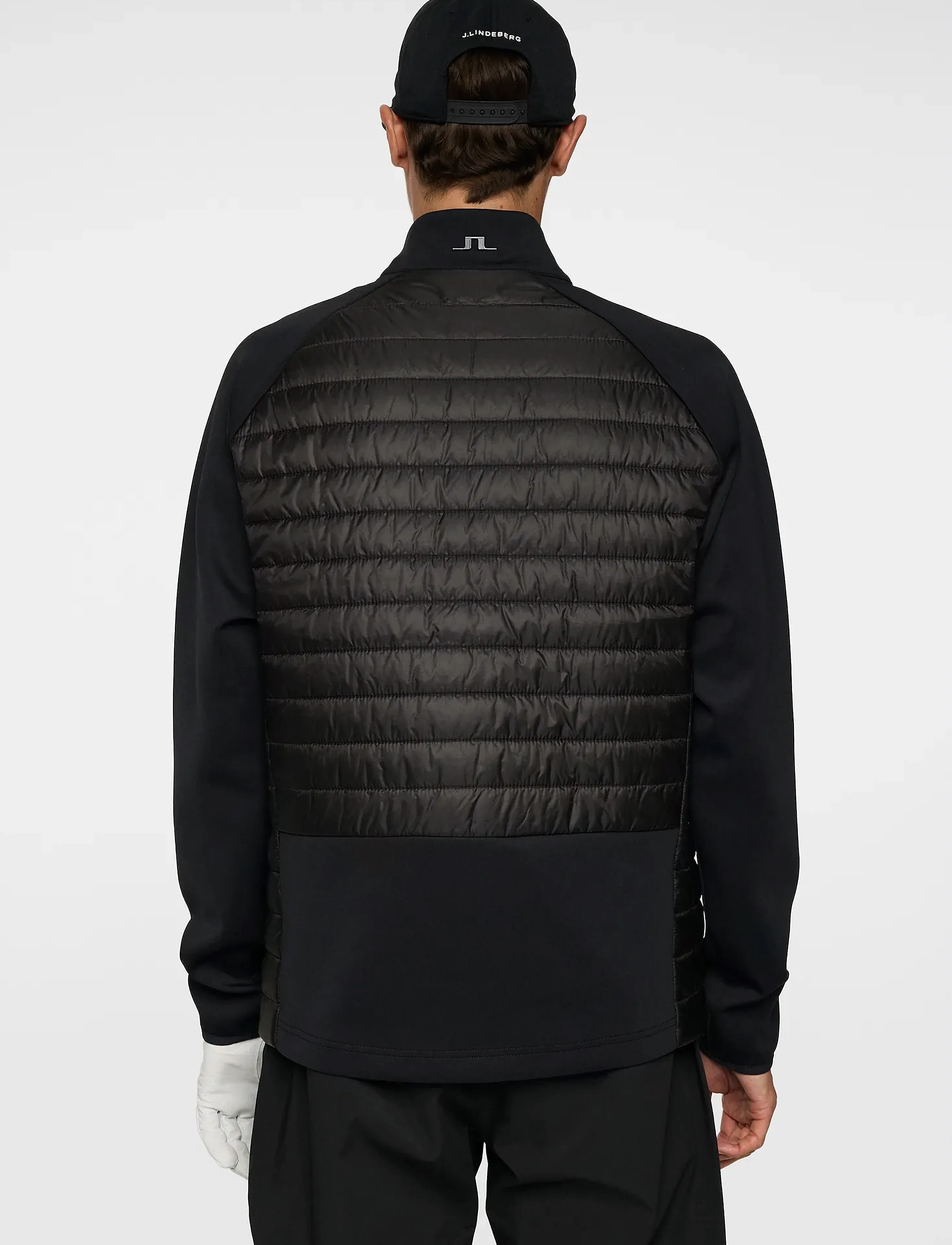 J. Lindeberg - Hayden Quilt Hybrid Jacket - black - 3